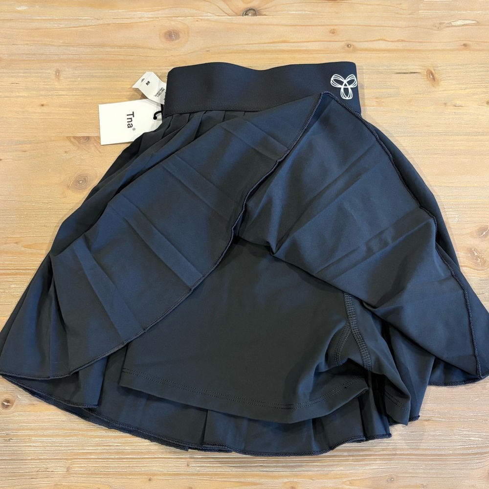 Aritzia TNA Tennis Skirt INK GREY - Picture 5 of 7
